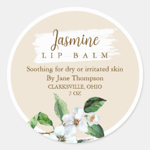 Jasmine Salve / balm / Soap Label
