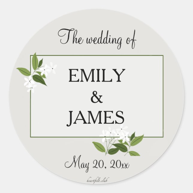 Jasmine Stickers (Front)