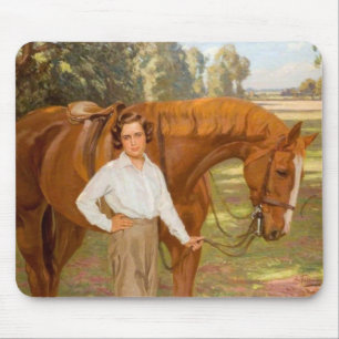 Jasmine the Horse (by Algernon Talmage) Mouse Pad