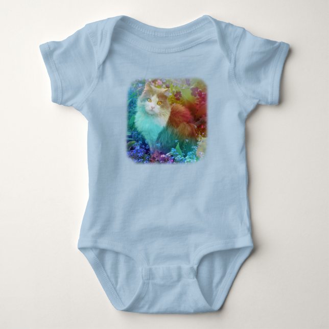 Jasmine the Kitty Baby Bodysuit (Front)