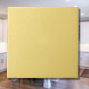 Jasmine Yellow Solid Colour   Classic Elegant Tile
