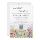 JASMYNE V6 Mountains Scene Wildflowers Wedding