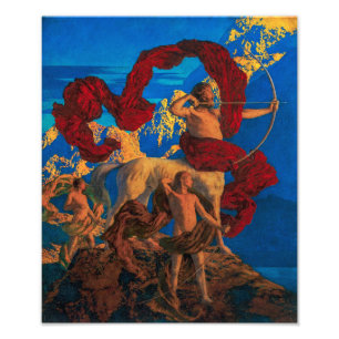 Jason and His Teacher   Maxfield Parrish   Photo Print