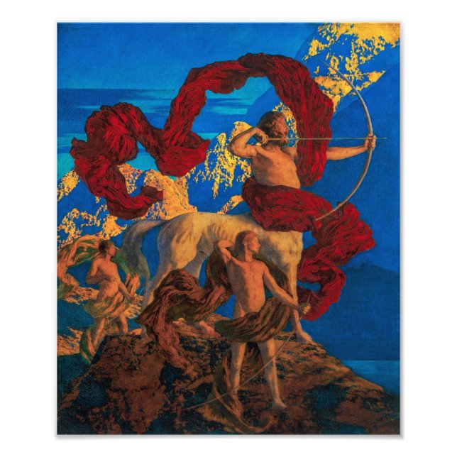 Jason and His Teacher | Maxfield Parrish | Photo Print (Front)