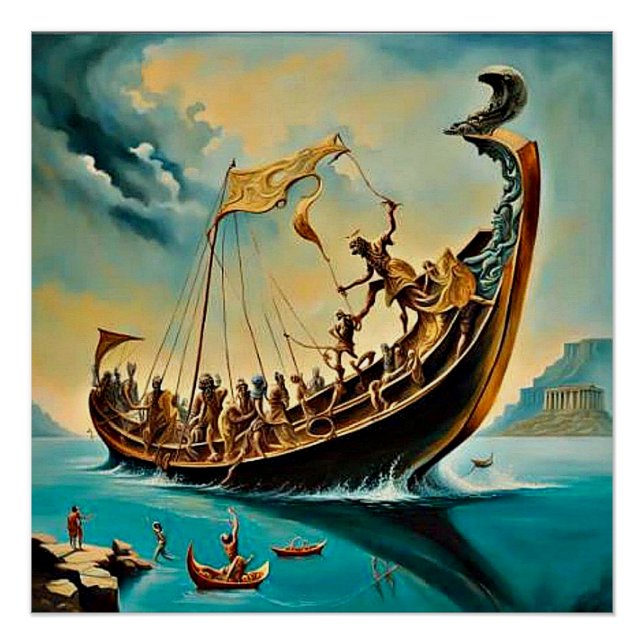 Jason and the ragged Argonauts Poster (Front)