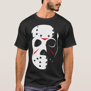 Jason Hockey Mask Halloween  Friday 13TH  T-Shirt