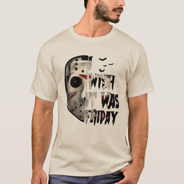 Jason Horror Friday Halloween Tee tshirt (Front)