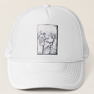 JASON JENKINS LIVE BW TRUCKER HAT