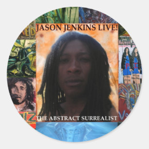 JASON JENKINS LIVE! CLASSIC ROUND STICKER