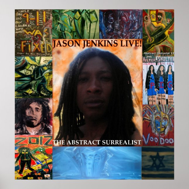 JASON JENKINS LIVE! POSTER (Front)