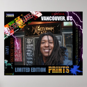 JASON JENKINS LIVE VANCOUVER LIMITED EDITION PRINT