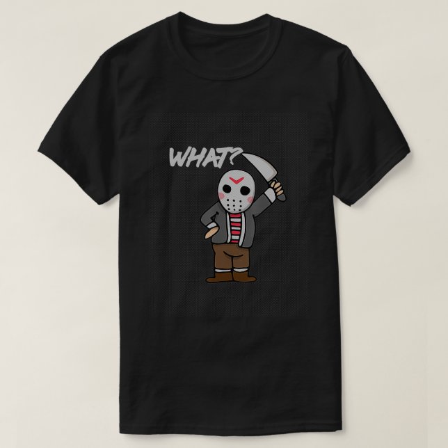 Jason The Killer 13th Friday  T-Shirt (Design Front)