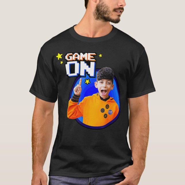 Jason Vlogs Game On T-Shirt (Front)