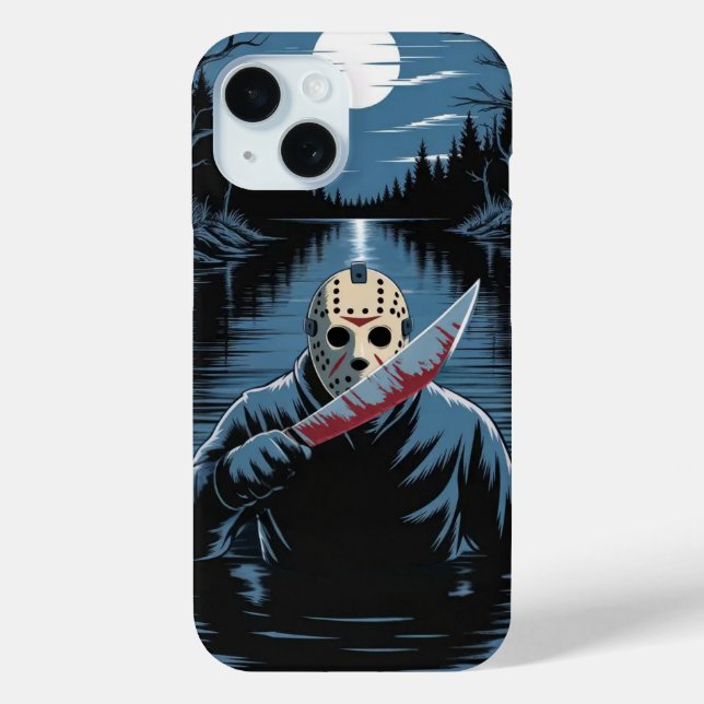 Jason Voorhees Camp Crystal Lake iPhone /iPad case (Back)