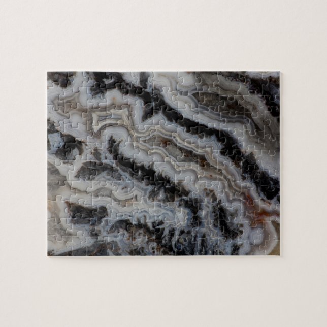Jasper Agate Mixed Slab Jigsaw Puzzle (Horizontal)