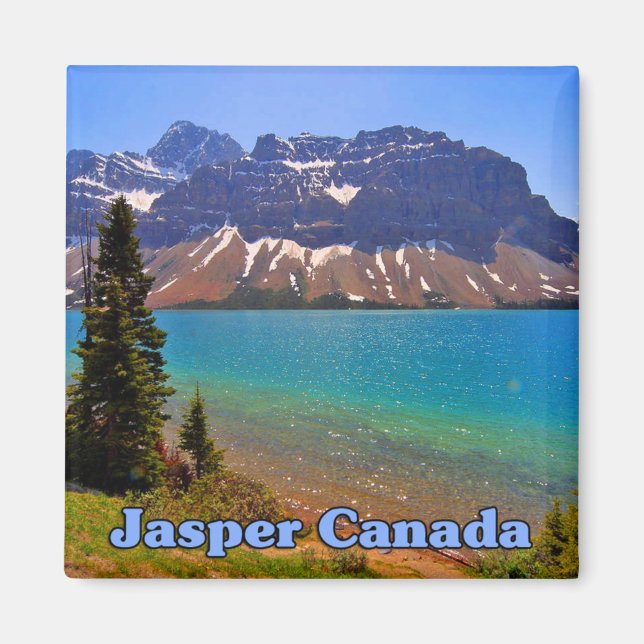 Jasper Alberta Canada Magnet (Front)