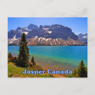Jasper Alberta Canada Postcard