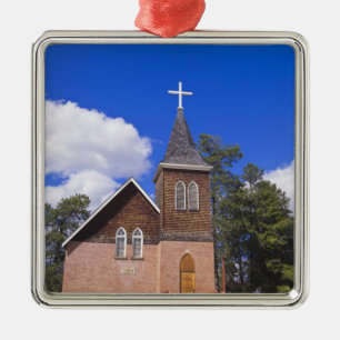 Jasper, Alberta. Metal Tree Decoration