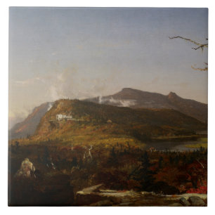 Jasper Francis Cropsey - Catskill Mountain House Tile