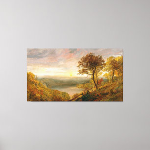 JASPER FRANCIS CROPSEY - Greenwood Lake - 1870 - Canvas Print