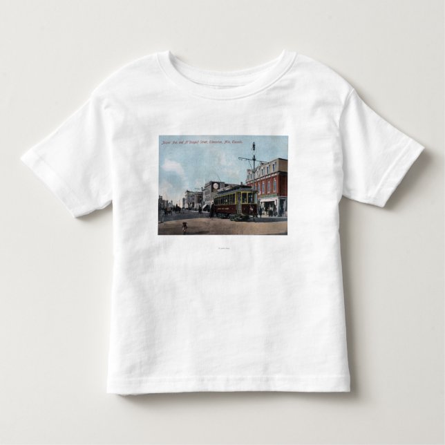 Jasper & McDougall Streets Toddler T-Shirt (Front)