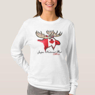 Jasper National Park Alberta Canada ladies hoodie T-Shirt