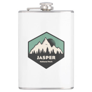 Jasper National Park Hip Flask