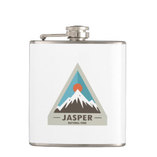 Jasper National Park Hip Flask