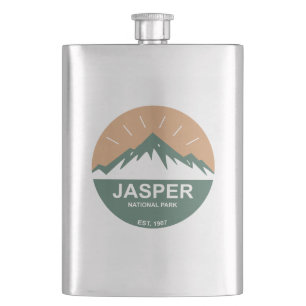 Jasper National Park Hip Flask
