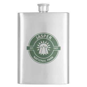 Jasper National Park Hip Flask