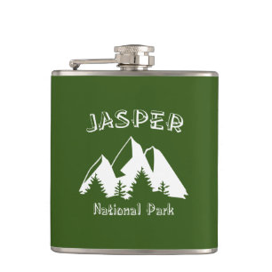 Jasper National Park Hip Flask