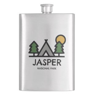 Jasper National Park Hip Flask
