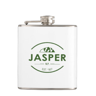 Jasper National Park Hip Flask