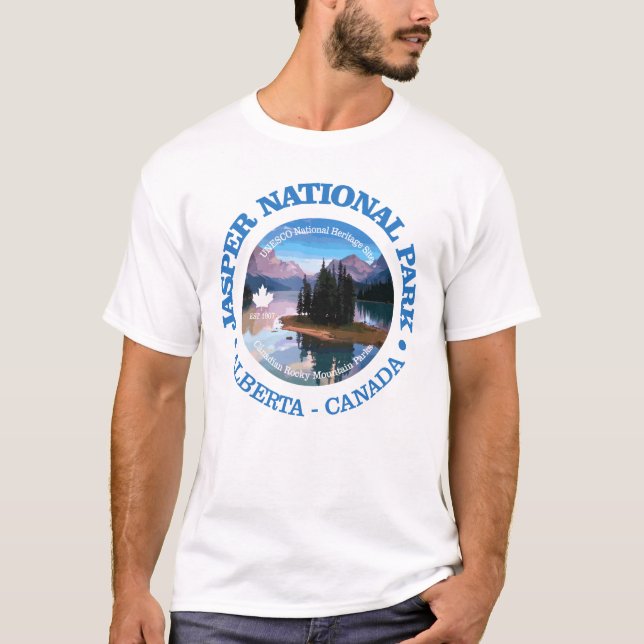 Jasper National Park (Lake Maligne) T-Shirt (Front)