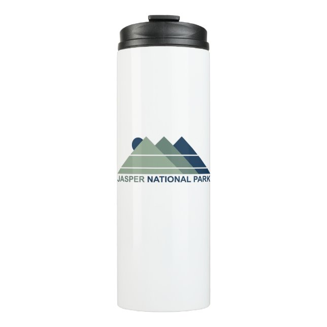 Jasper National Park Mountain Sun Thermal Tumbler (Front)