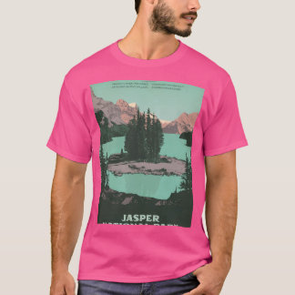 Jasper National Park Poster Graphic T-Shirt