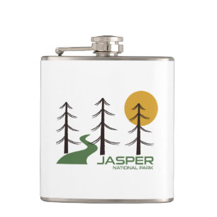 Jasper National Park Trail Hip Flask
