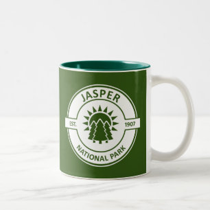 Jasper National Park Two-Tone Coffee Mug
