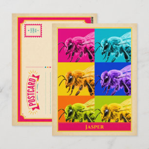 Jasper Postcard Arkansas Honeybee Vintage
