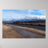 Jasper's Scenic Railway and Snow Peaks