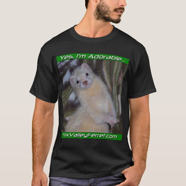 Jastin the Ferret T-Shirt (Front)