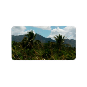 Jathika Namal Uyana View from Dambulla Road Mug Label