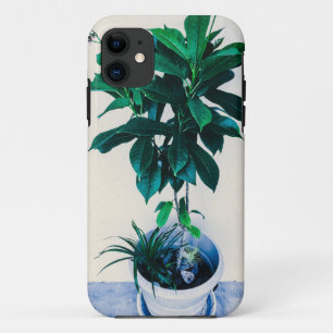 Jatropha Plant in Natural Green Case-Mate iPhone Case