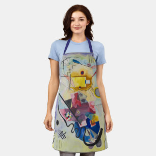 Jaune, Rouge, Bleu by Wassily Kandinsky Apron