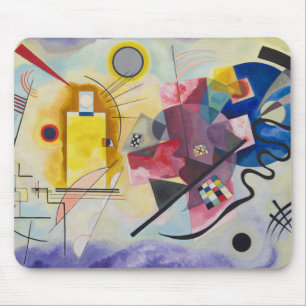 Jaune, Rouge, Bleu by Wassily Kandinsky Mouse Pad