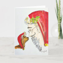 Java and Santa - Holiday Card