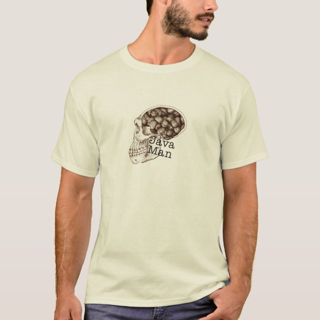 Java Bean Man T-Shirt (Front)
