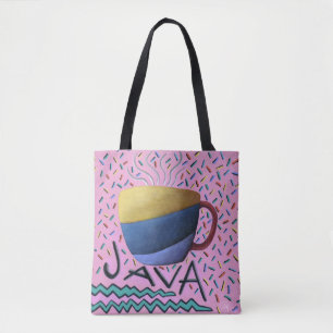 Java Coffee Tote Bag