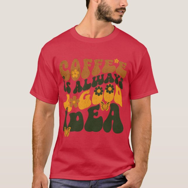 Java Joy Coffee Design Perfect Gift T-Shirt (Front)