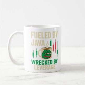 Java & Leverage Pepecoin Crypto Mug